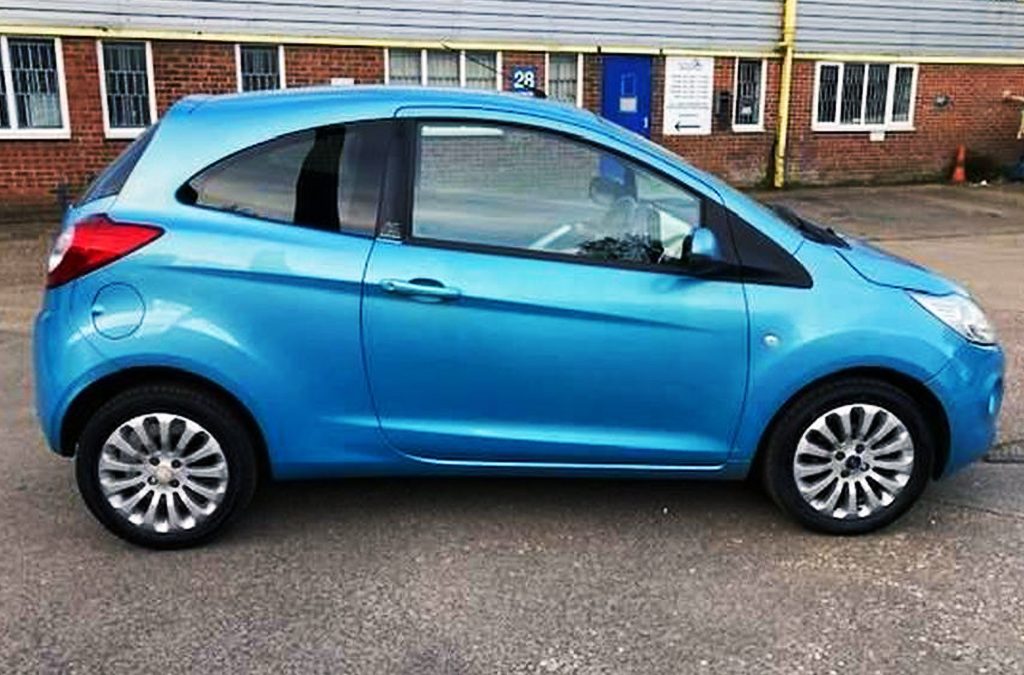 MV10 NBF FORD KA BLUE 1.2